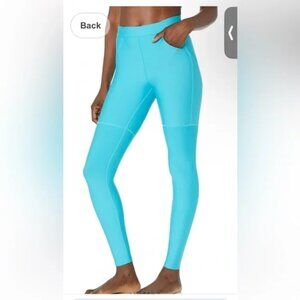 Alo High-Waist Utility Legging Bright Aqua - M